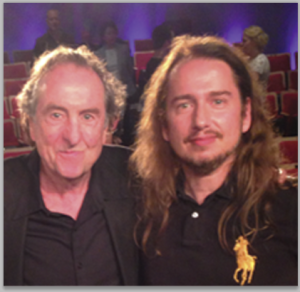 Eric Idle and Roy Jr.